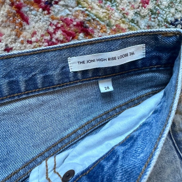 Ladies Denim Forum Joni High Rise Loose 26L Jeans - Picture 5 of 5